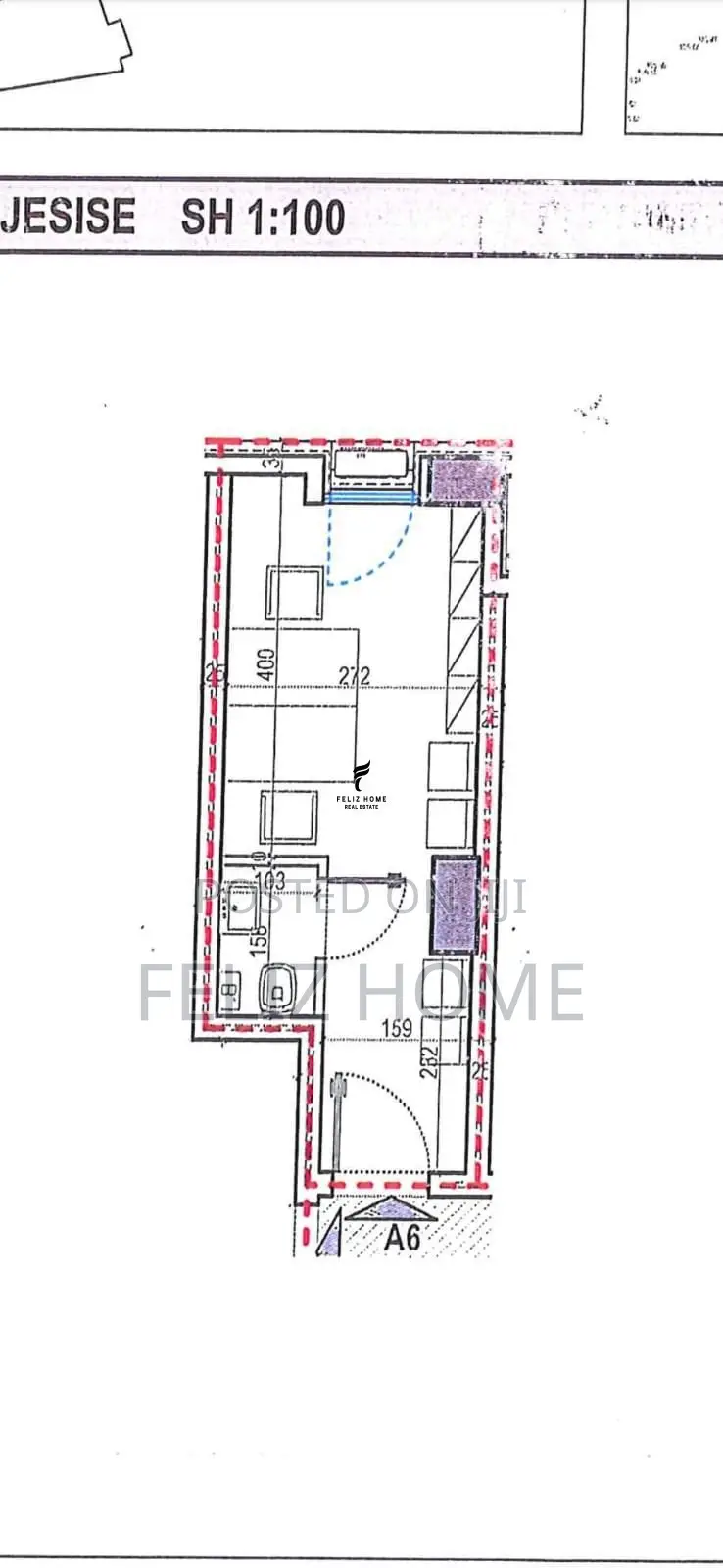ZYRE ME QERA 26.48 M2 BULEVARDI RI 25.000 LEKE
