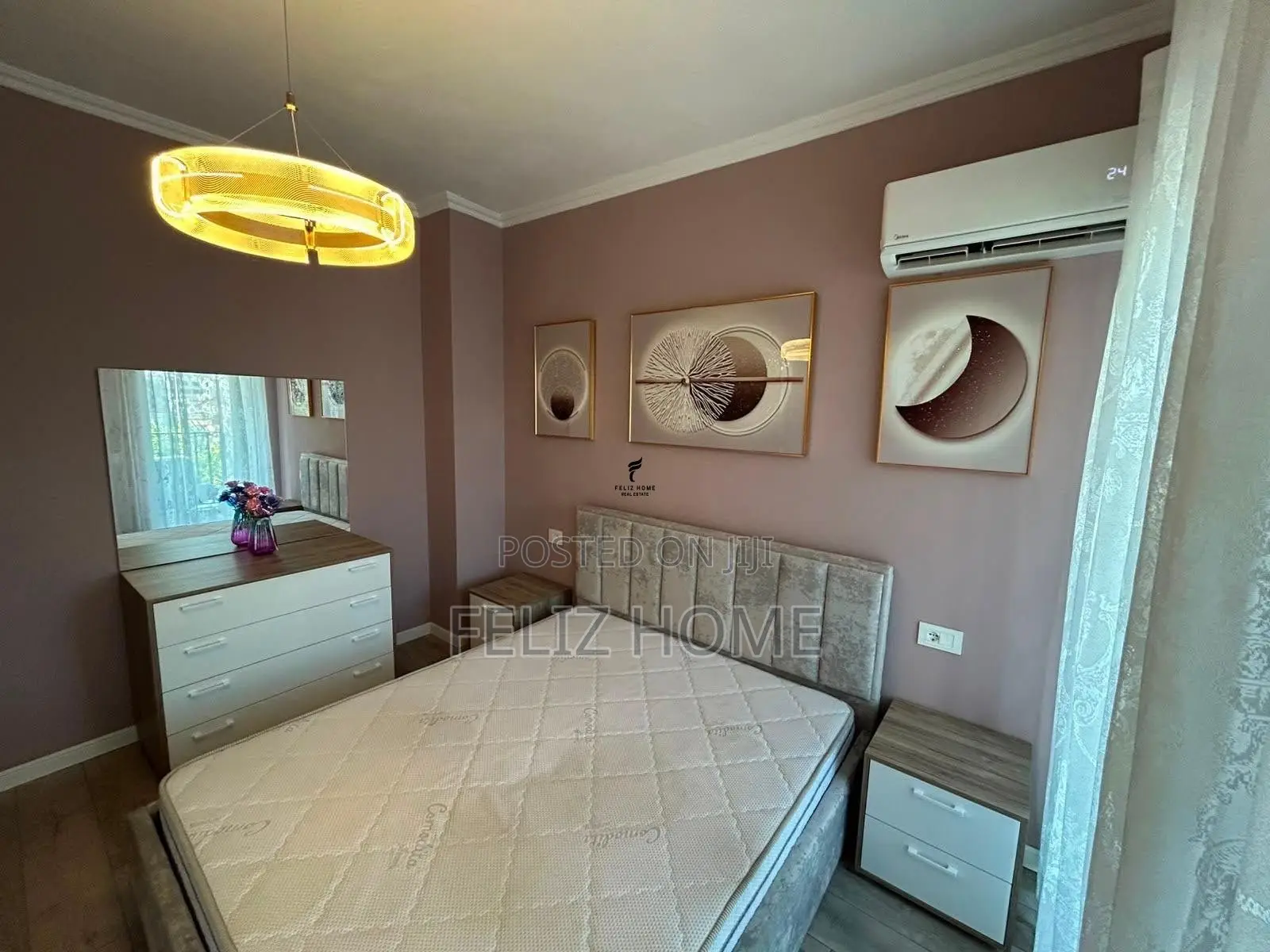 APARTAMENT ME QERA 2+1 STACIONI I TRENIT 75.000 LEKE