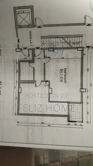 APARTAMENT ME QERA 1+1 PORCELAN 55.000 LEKE
