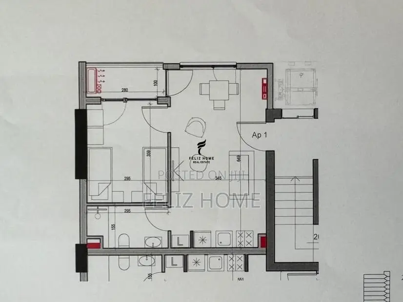 SHITET APARTAMENT 1+1 RRUGA E KAVAJES 125.000 EURO