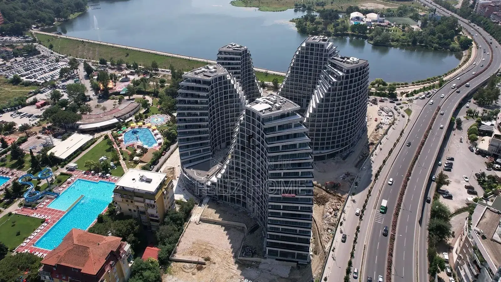 SHITET APARTAMENT 2+1+2 LAKE VIEW RESIDENCE 750.000 EURO