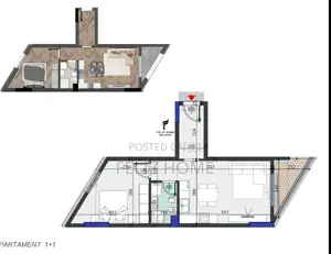 SHITET APARTAMENT 1+1 LAPRAKE 134.000 EURO