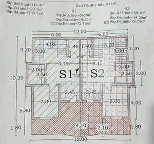 SHITET VILE 293 M2 FRESK 400.000 EURO