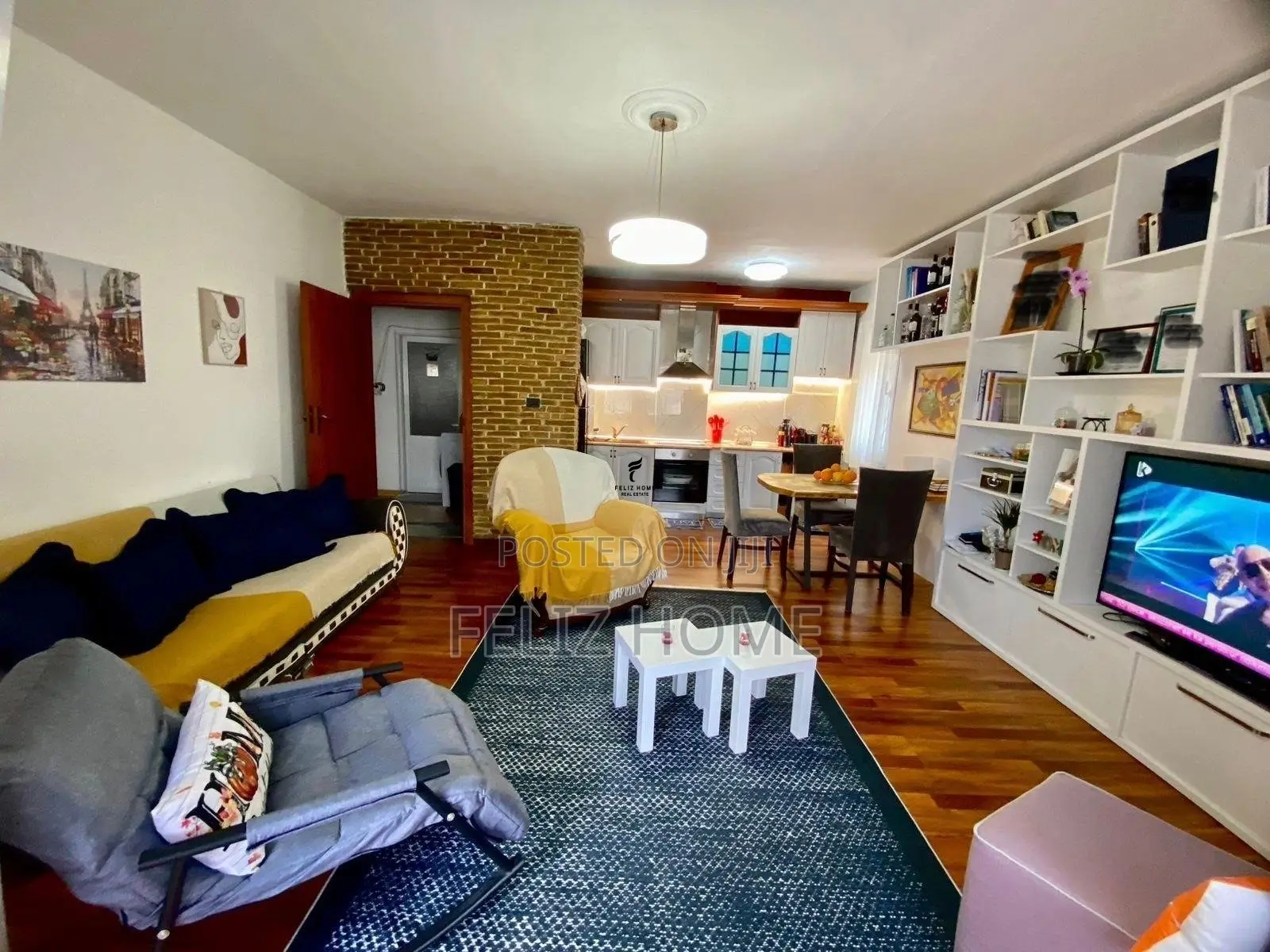 APARTAMENT ME QERA 2+1 ALI DEMI 60.000 LEKE