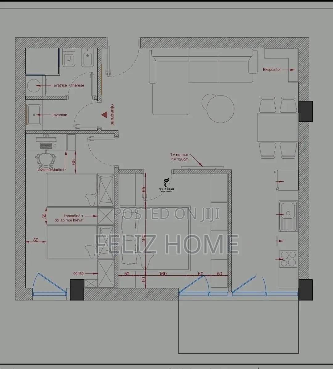 SHITET APARTAMENT 2+1 ALI DEMI 14.000.000 LEKE