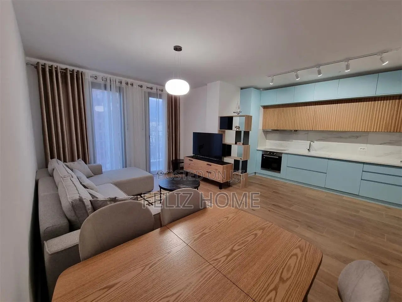 APARTAMENT ME QERA 2+1 PORCELAN 750 EURO