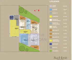 SHITET APARTAMENT 2+1 TEG 336.000 EURO