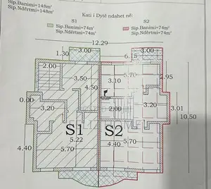 SHITET VILE 293 M2 FRESK 400.000 EURO