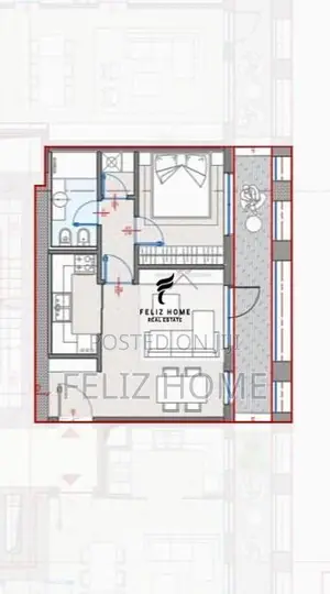 SHITET APARTAMENT 1+1 ZOGU I ZI 184.000 EURO