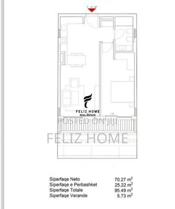 SHITET APARTAMENT 1+1 GREEN COAST 396.000 EURO