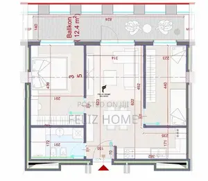 SHITET APARTAMENT 2+1 ZOGU I ZI 222.000 EURO