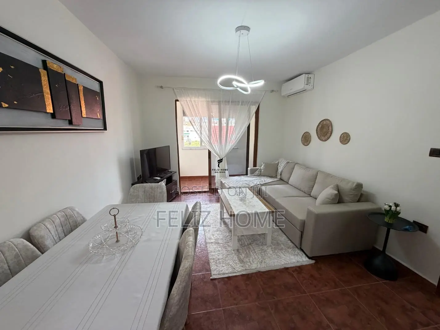 APARTAMENT ME QERA 1+1 ALI DEMI 45.000 LEKE