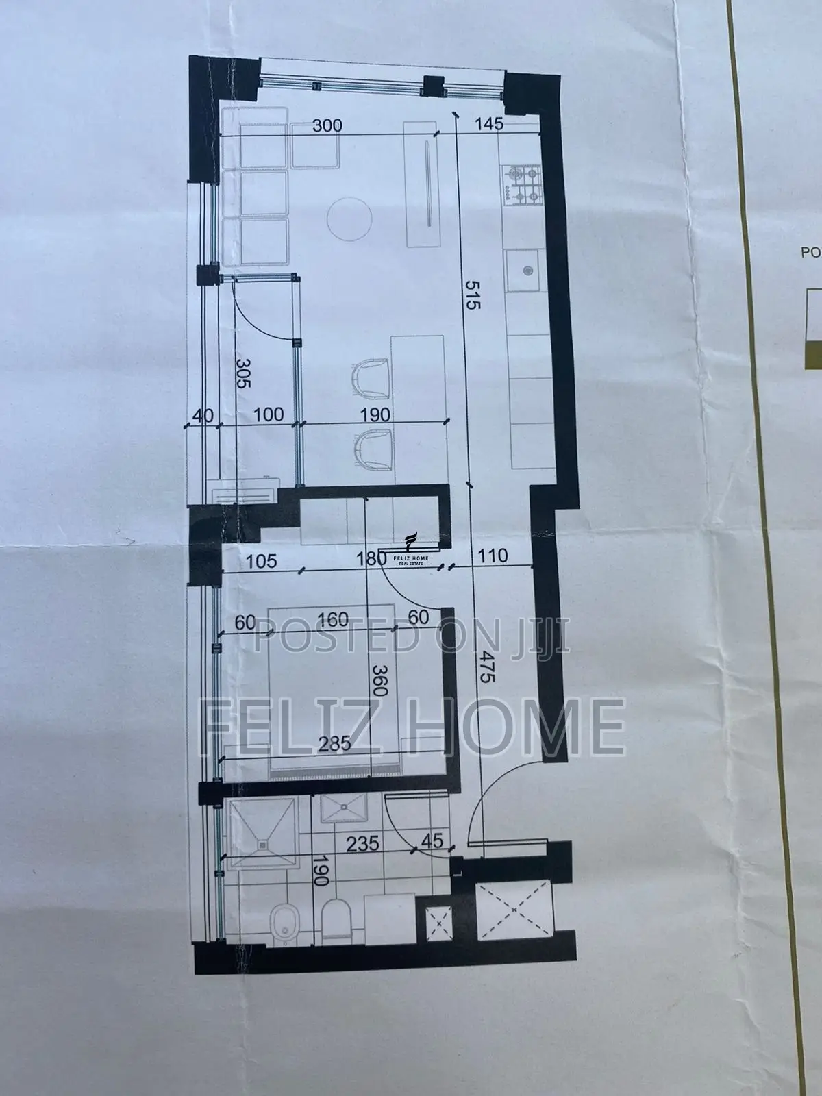 ZYRE ME QERA 60M2 BULEVARDI RI 44.000 LEKE