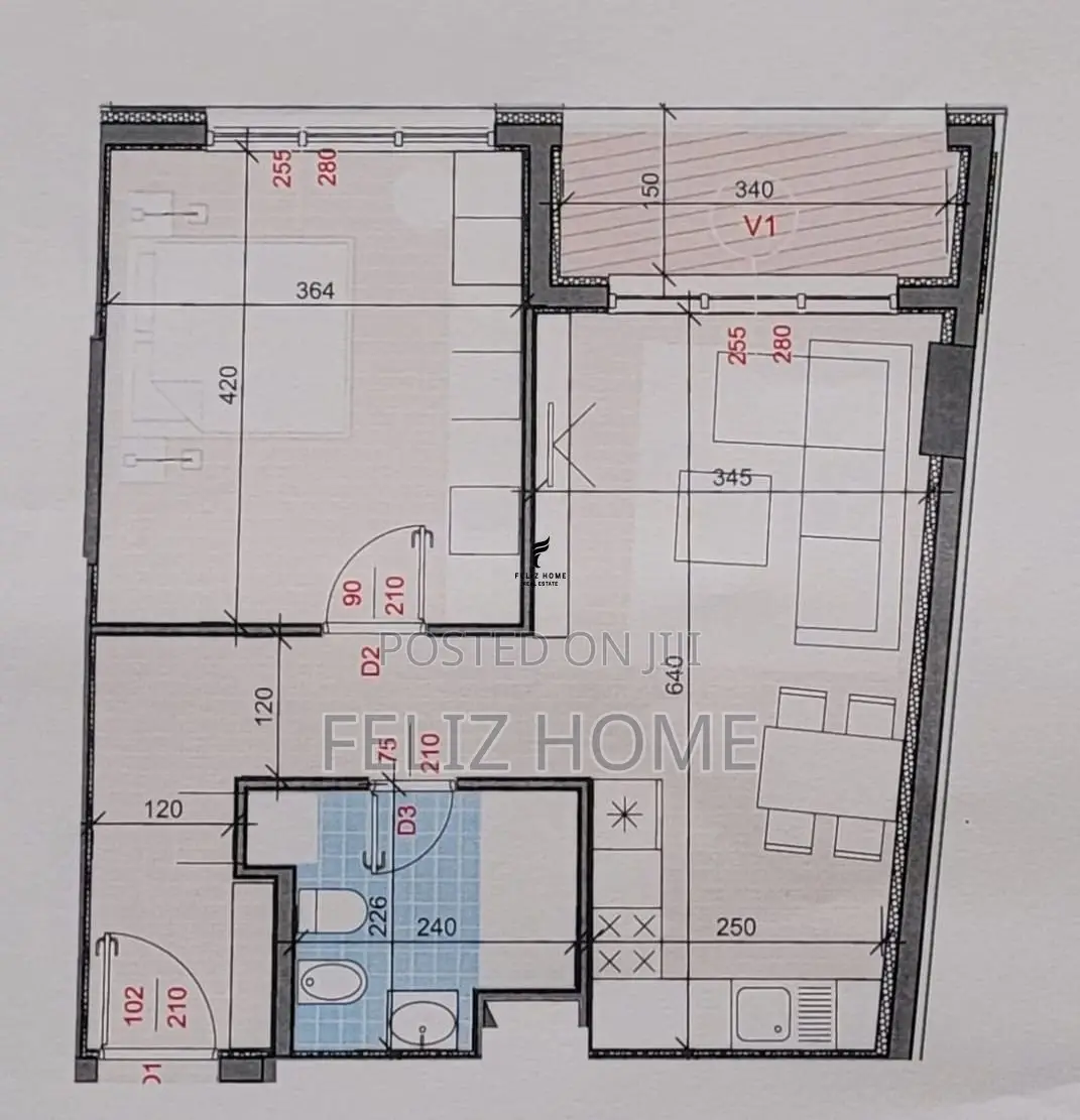 SHITET APARTAMENT 1+1 ALI DEMI 180.000 EURO