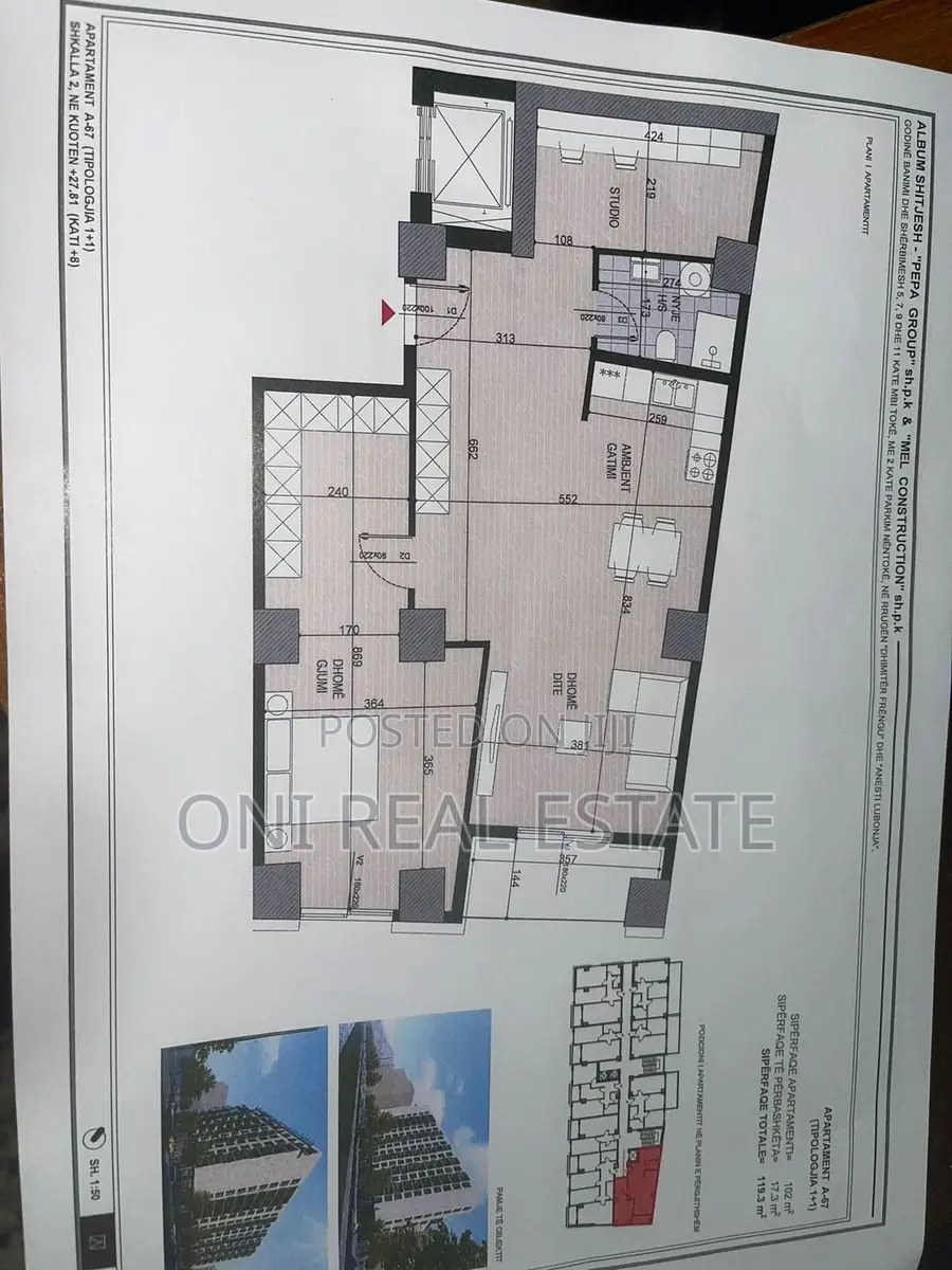 Apartment for sale Kavaja Str. - 21 Dhjetori (Tirana - city)