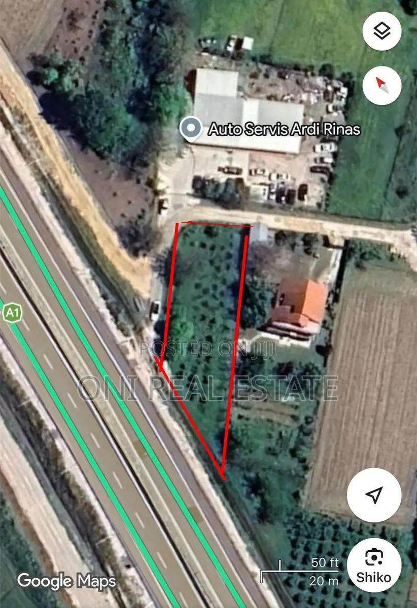 Farm parcel for sale Rinas - Qerek (Kruja)