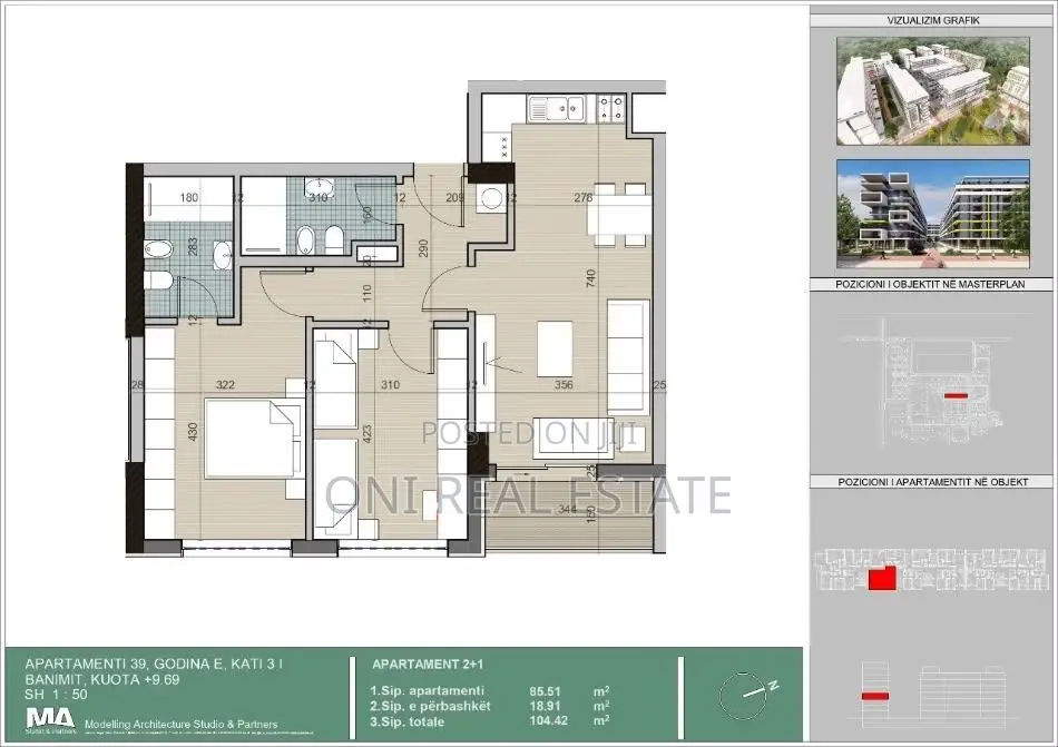 Apartment for sale Casa Italia (Tirana - city)