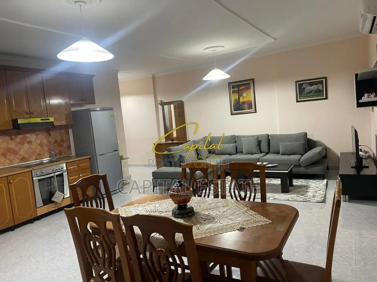 APARTAMENT ME QIRA 2+1 LAPRAKE 55.000 LEKE
