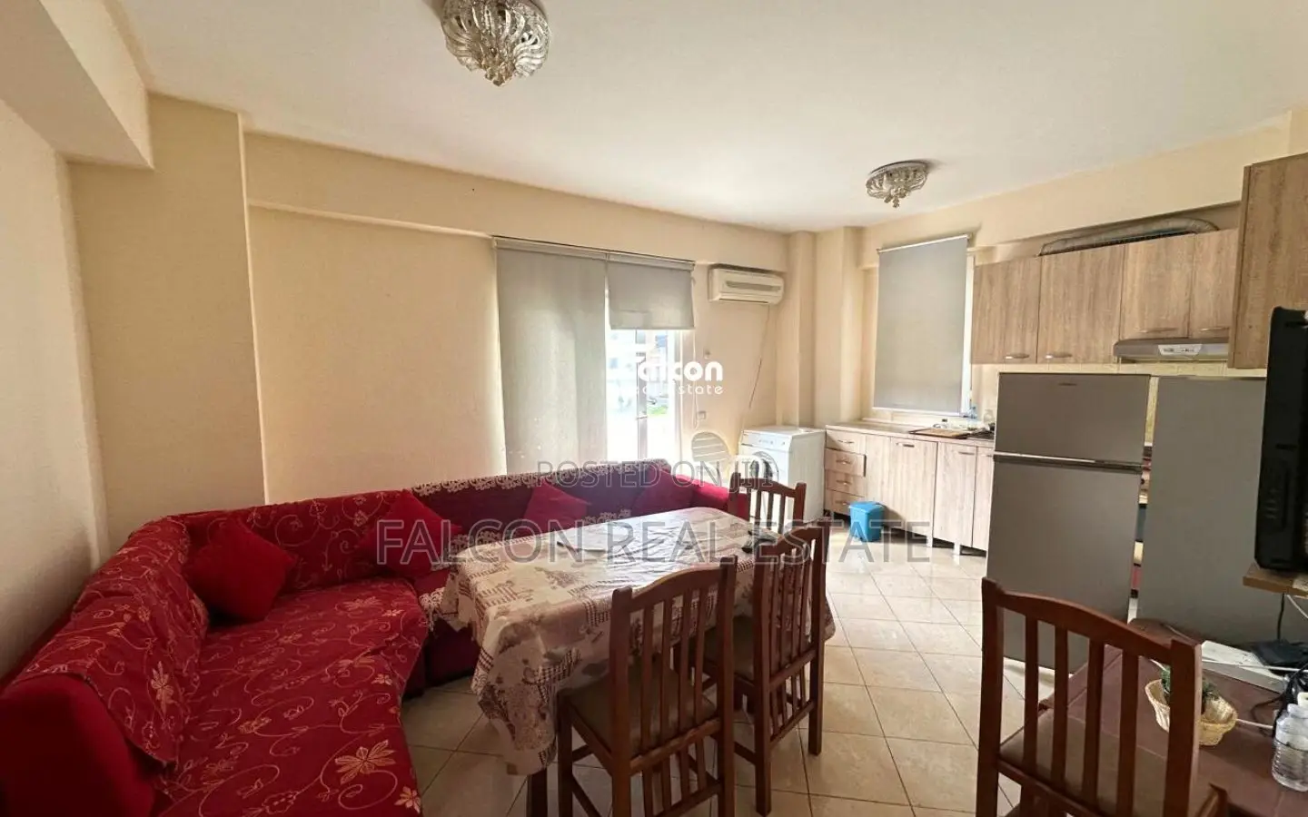 Jepet me qira afatgjatë – Apartament 1+1 në Iliria, Plazh !!