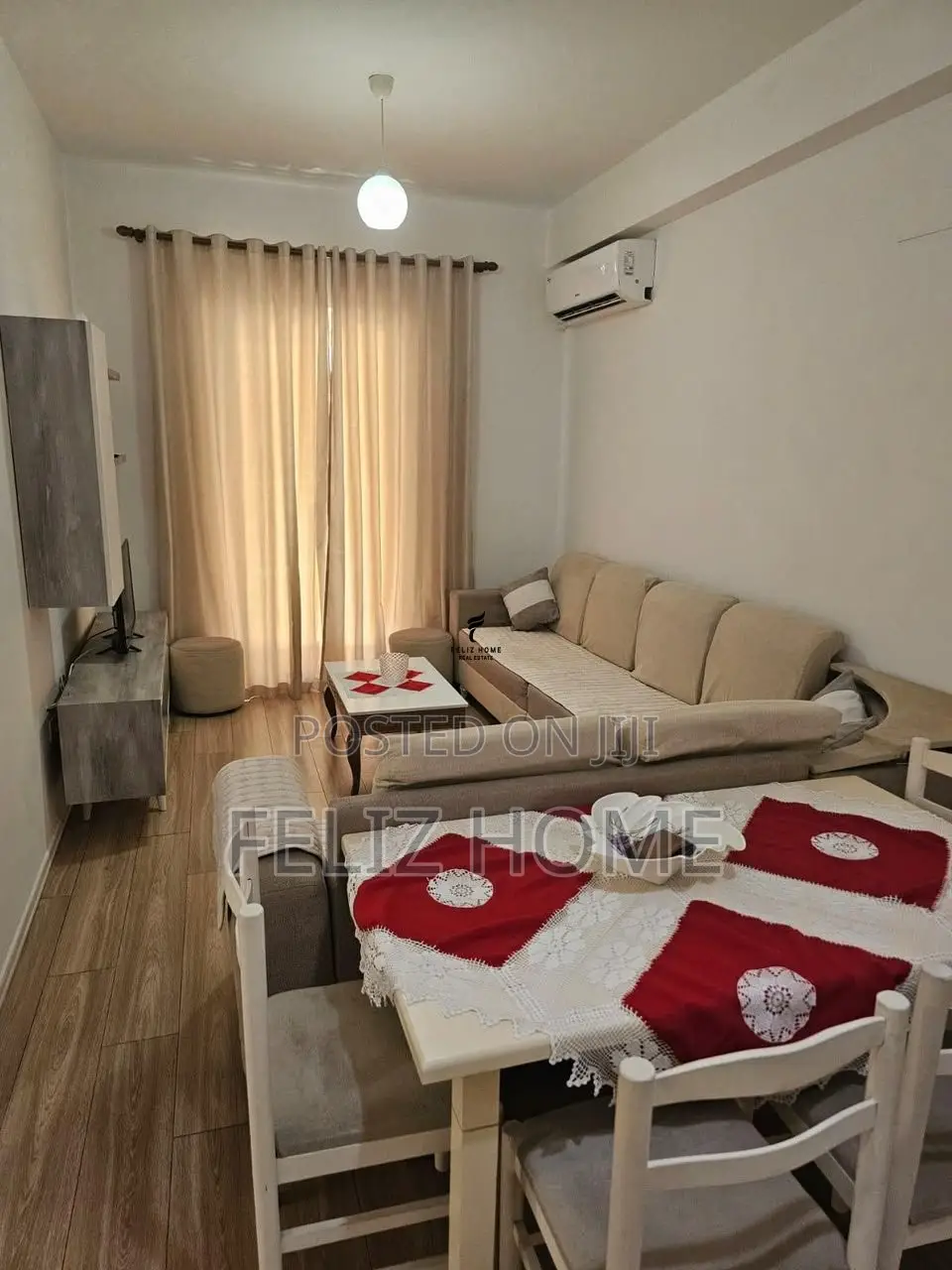 APARTAMENT ME QERA 2+1 ALI DEMI 55.000 LEKE