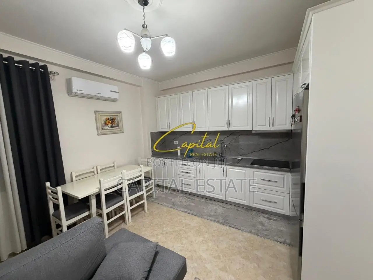 APARTAMENT ME QIRA 1+1 RRUGA BESIM ALLA 40.000 LEKE