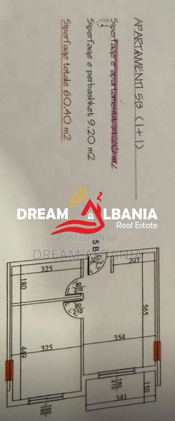 Apartament 1+1 Ne Shitje Ne Golem (ID 41111553) f