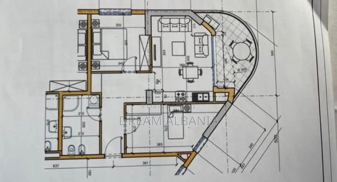 Apartament 2+1 ne Shitje ne Golem, Prane Premium (ID 41111570)
