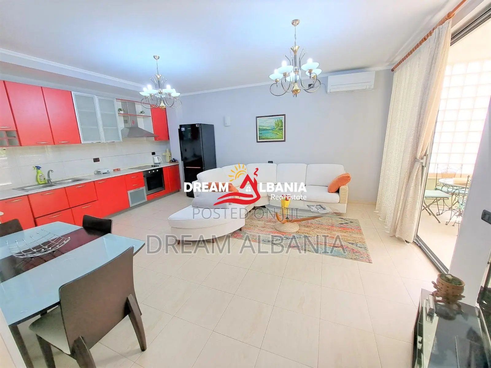 Apartament 2+1 me Qera ne rrugen Fortuzi prane Ministrise se Drejtesis