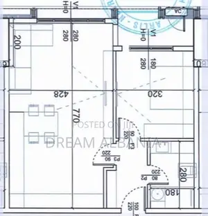 Apartament 1+1 ne Shitje Rruga e Kosovareve, Prane Parkut Olimpik (ID 