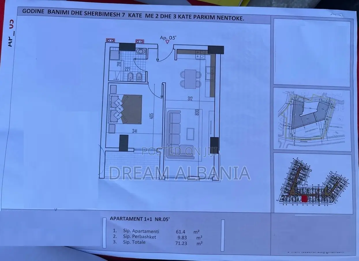 Apartament 1+1 ne shitje ne Paskuqan Tirane (ID 41111138)