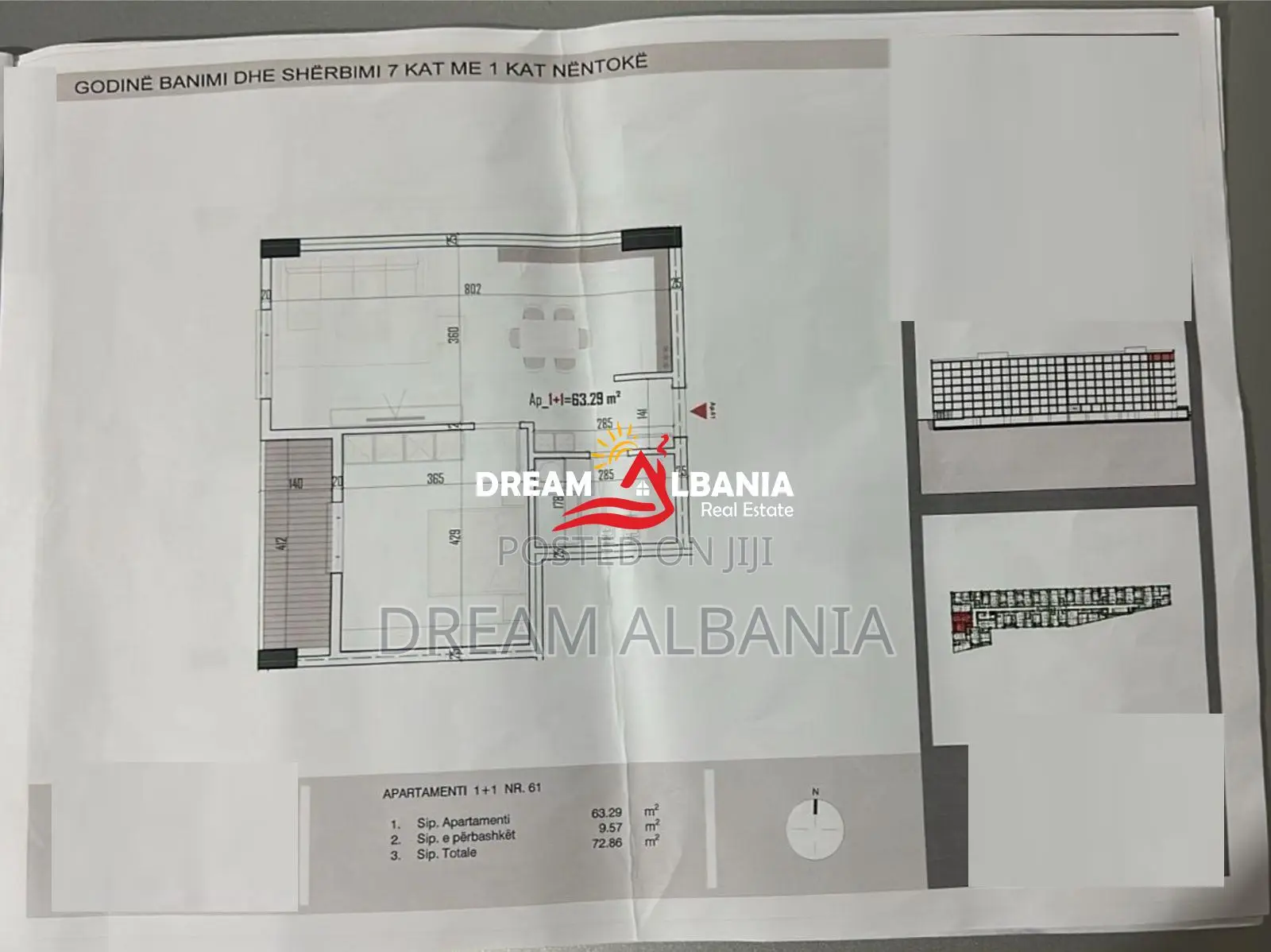 Apartamente 1+1 ne shitje ne fazen perfundimtare te ndertimit ne Pasku