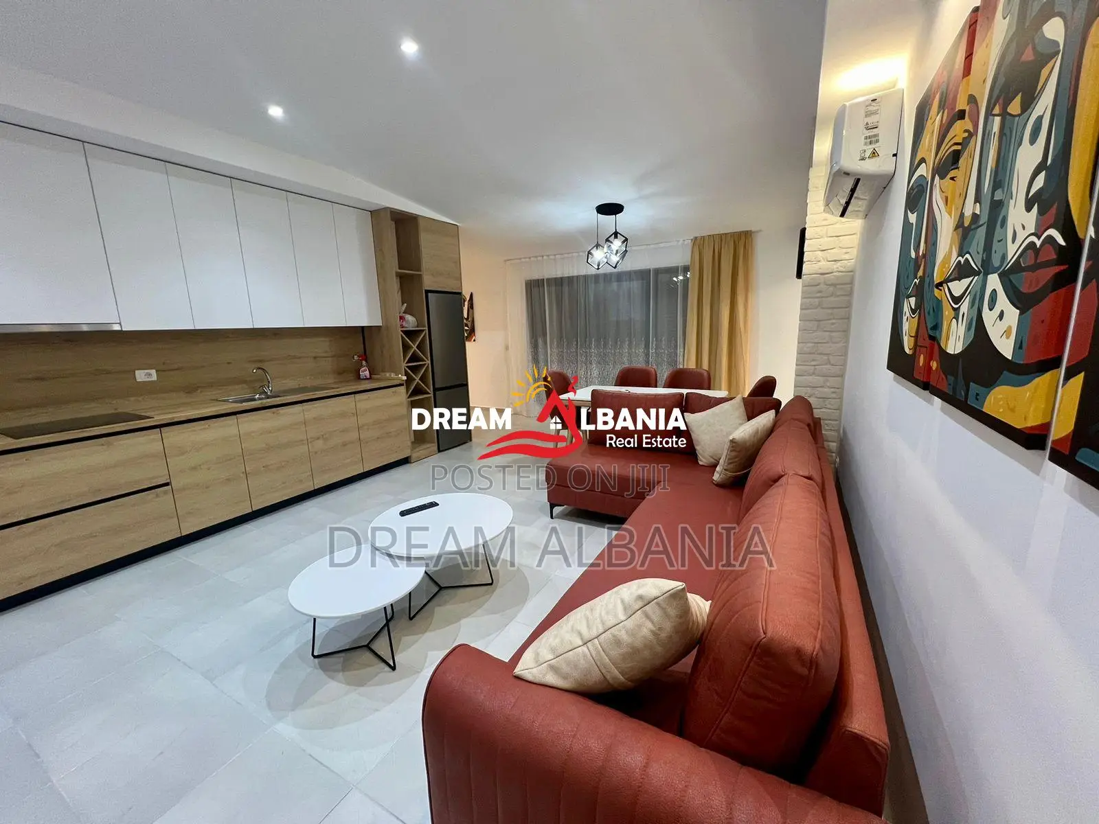 Apartament me qera 1+1 me Post Parkimi tek Rezidenca Kodra e Diellit 1