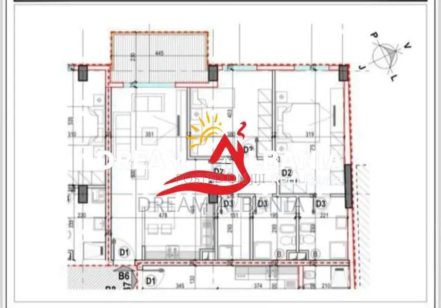 Apartament 2+1+2 per Shitje ne Laprake tek Kompleksi E 88 ( ID 4121196
