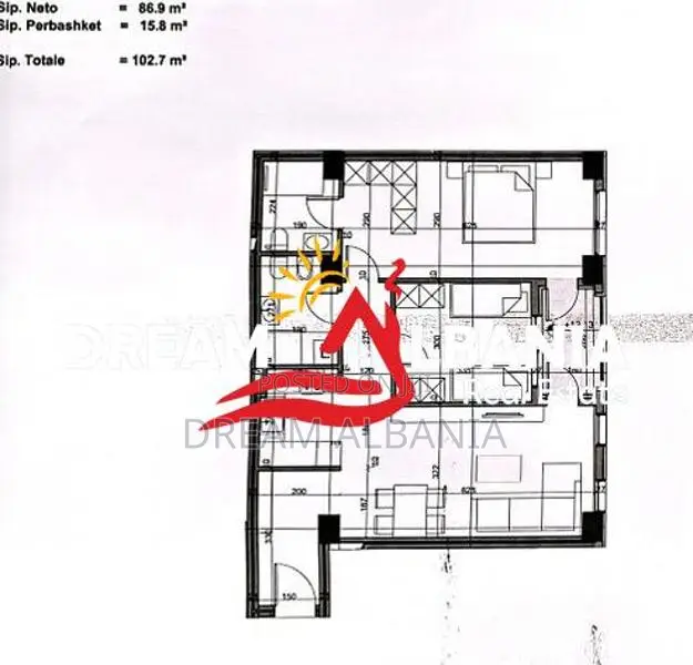 2 Apartamente 2+1 ne shitje tek Bulevardi i Ri, ne rrugen Karl Gega ne