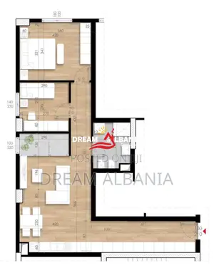 Apartament 2+1 tek Kompleksi Turdiu (ID 41212276)