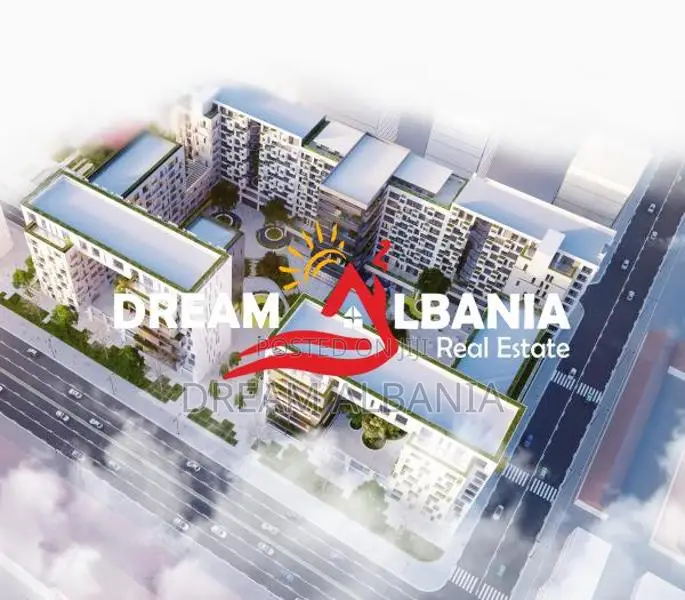 Apartament 2+1 tek 21 Dhjetori brenda ne kompleksin Square 21 ne Tiran