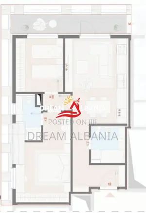 Apartament 2+1+2 ne Shitje Tek Kompleksi Manhattan, Zogu i Zi Tirane (