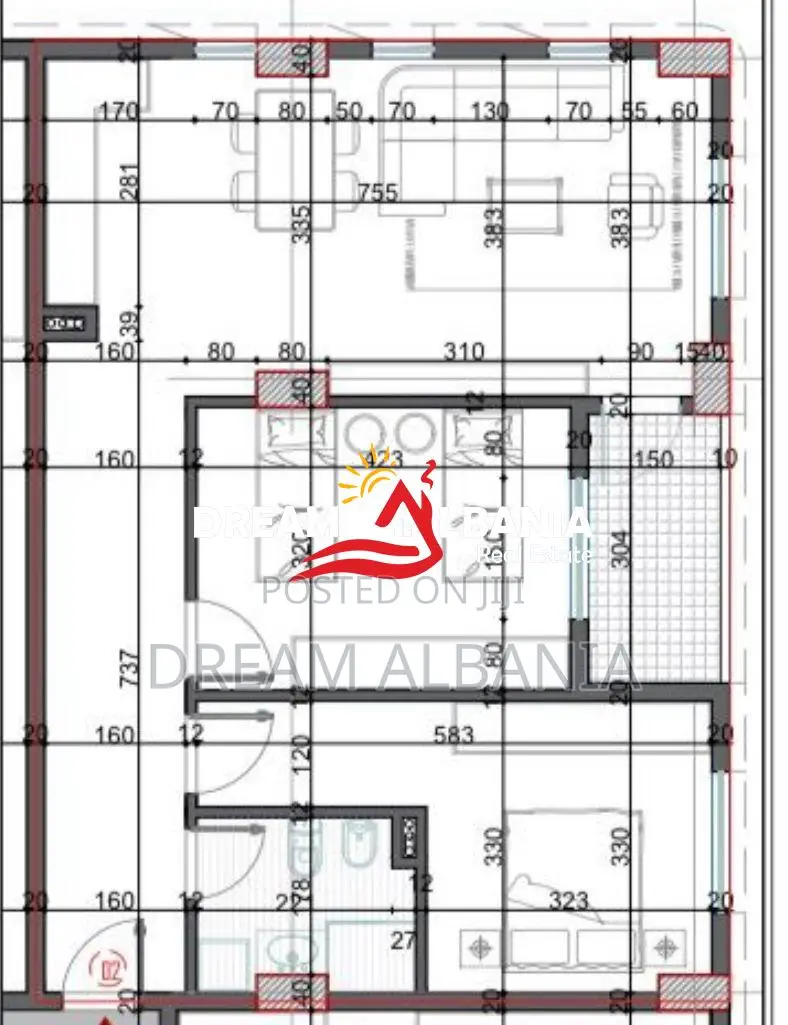 Apartament 2+1 Ne Shitje Ne Paskuqan (ID 41212250)