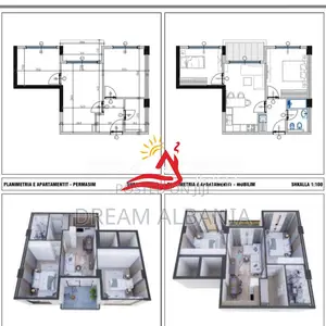 Apartamente 2+1 ne Golem prane Epidamn White Sensation (ID 41212224)
