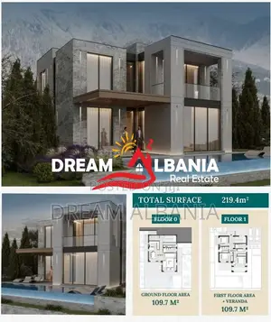 3 Super Vila 3+1+3+pishine ne shitje ne Palase te Residenca San Nicola