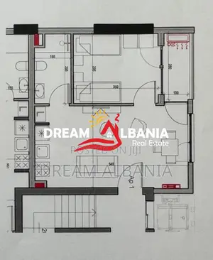 Apartament 1+1 Ne Shitje Te Pallati Me Shigjeta (ID 41111537)