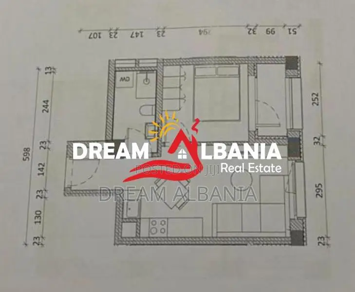 Shiten 23 Apartamente 1+1 ne Rezidencen Kadiu, Ali Demi (ID 41116108)