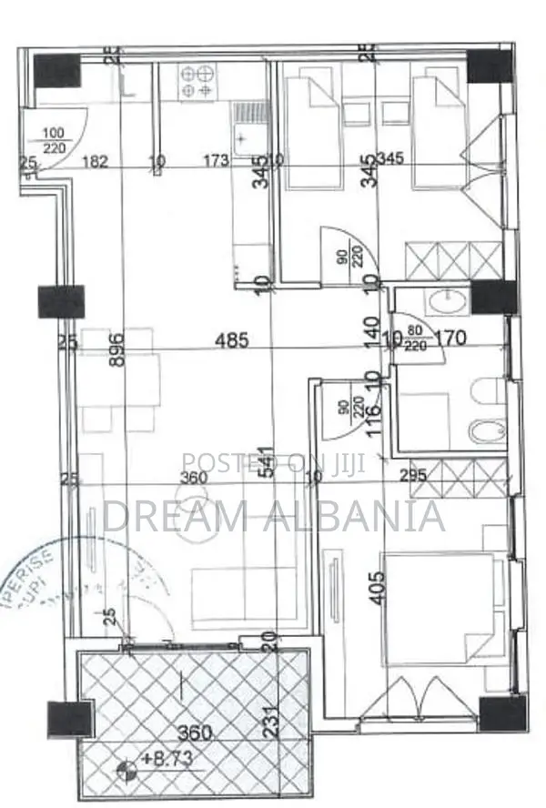 3 Apartamente 2+1 per Shitje ne Laprake tek Kompleksi Aura ( ID 412114