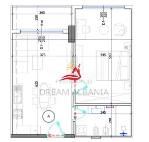 Apartament 1+1 Ne Shitje Ne Golem (ID 41111546)
