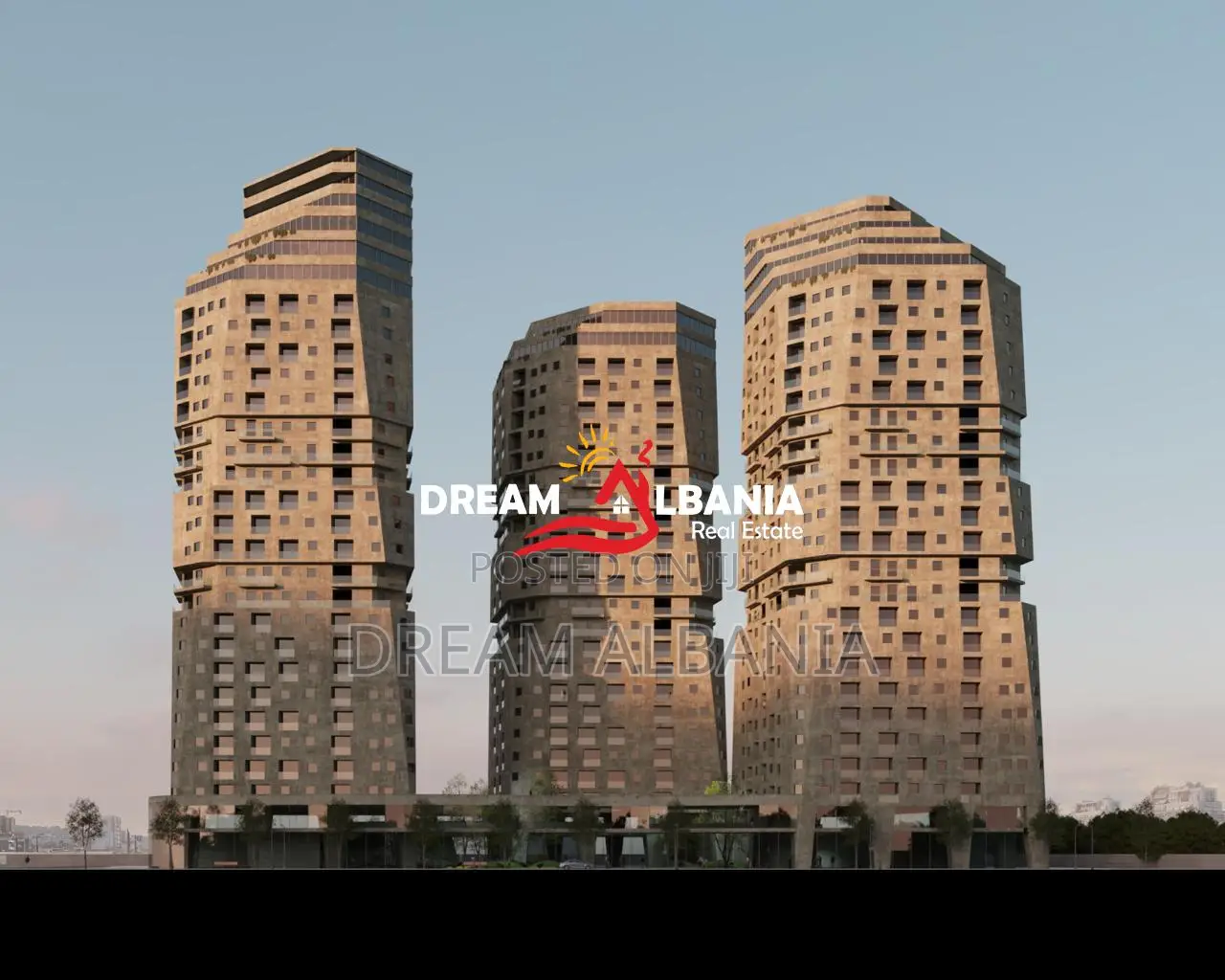 Shiten 2 Apartamente 2+1 tek Rezidenca Shqiponja Square Building, Tira