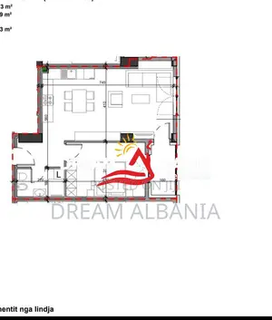 Shiten 5 Apartamente 1+1 tek Ministria e Jashtme, Sol Residence (ID 41