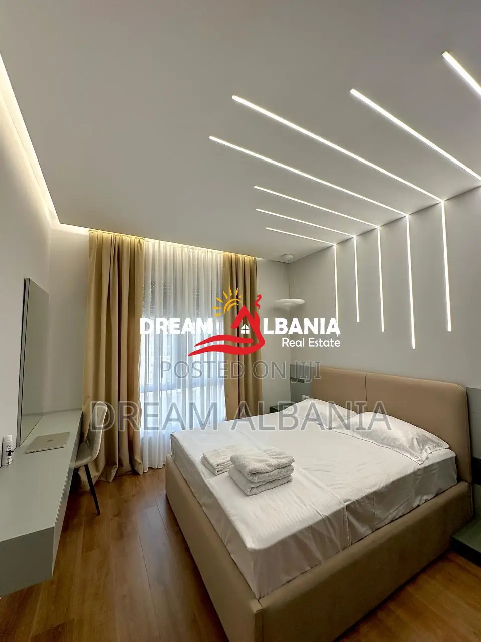 Super Apartament Luksoz 2+1+2 me qera te Residenza Erli ne Porcelan (I