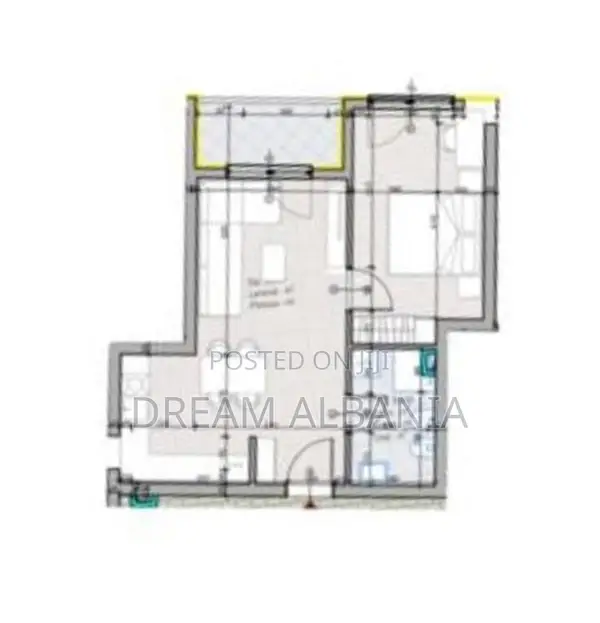 Apartamente 1+1 ne shitje ne Paskuqan tek Kompleksi Aluna ne Tirane (I