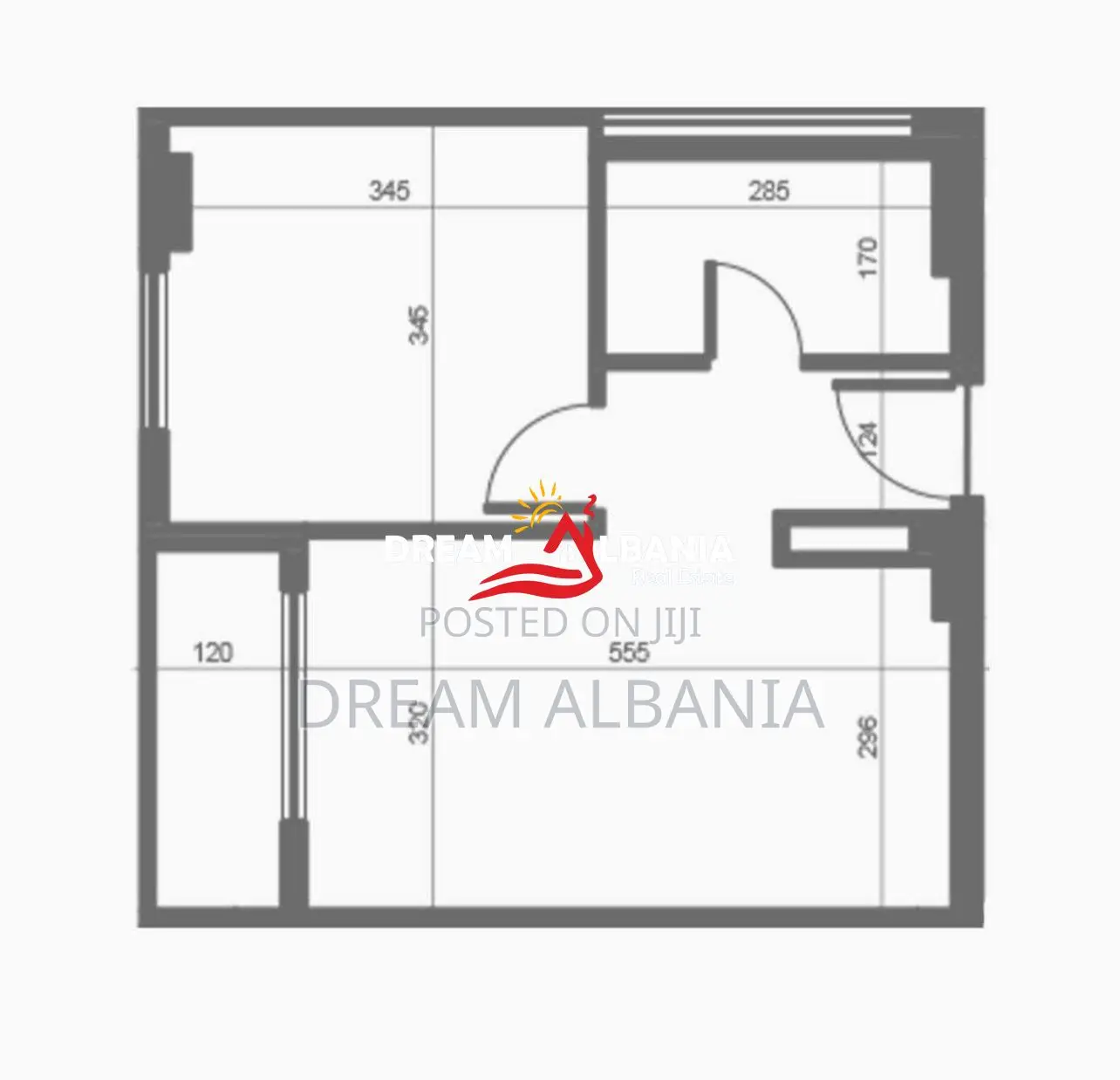 Apartament 1+1+Post Parkimi Ne Shitje Te Univers City ne faze perfundi