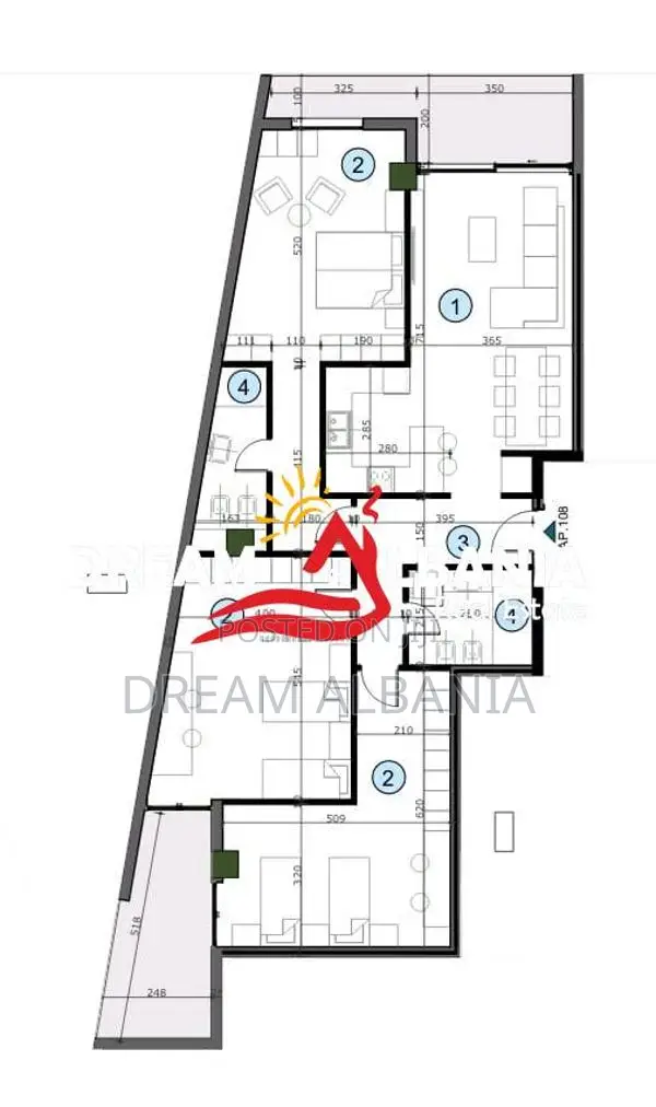 Shitet apartament 3+1+2 ne zonen e Mezezes prane Rruges Jorgji Kushi (